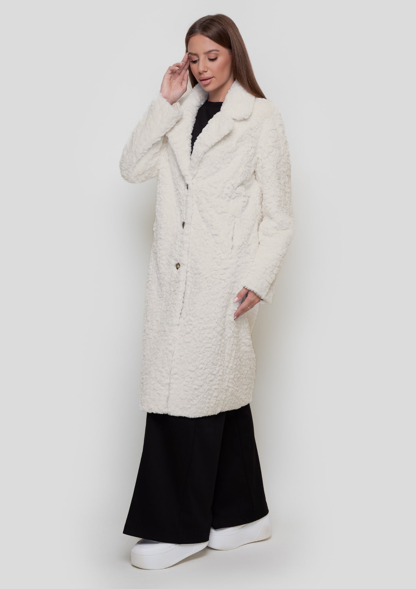 Sheepskin coat