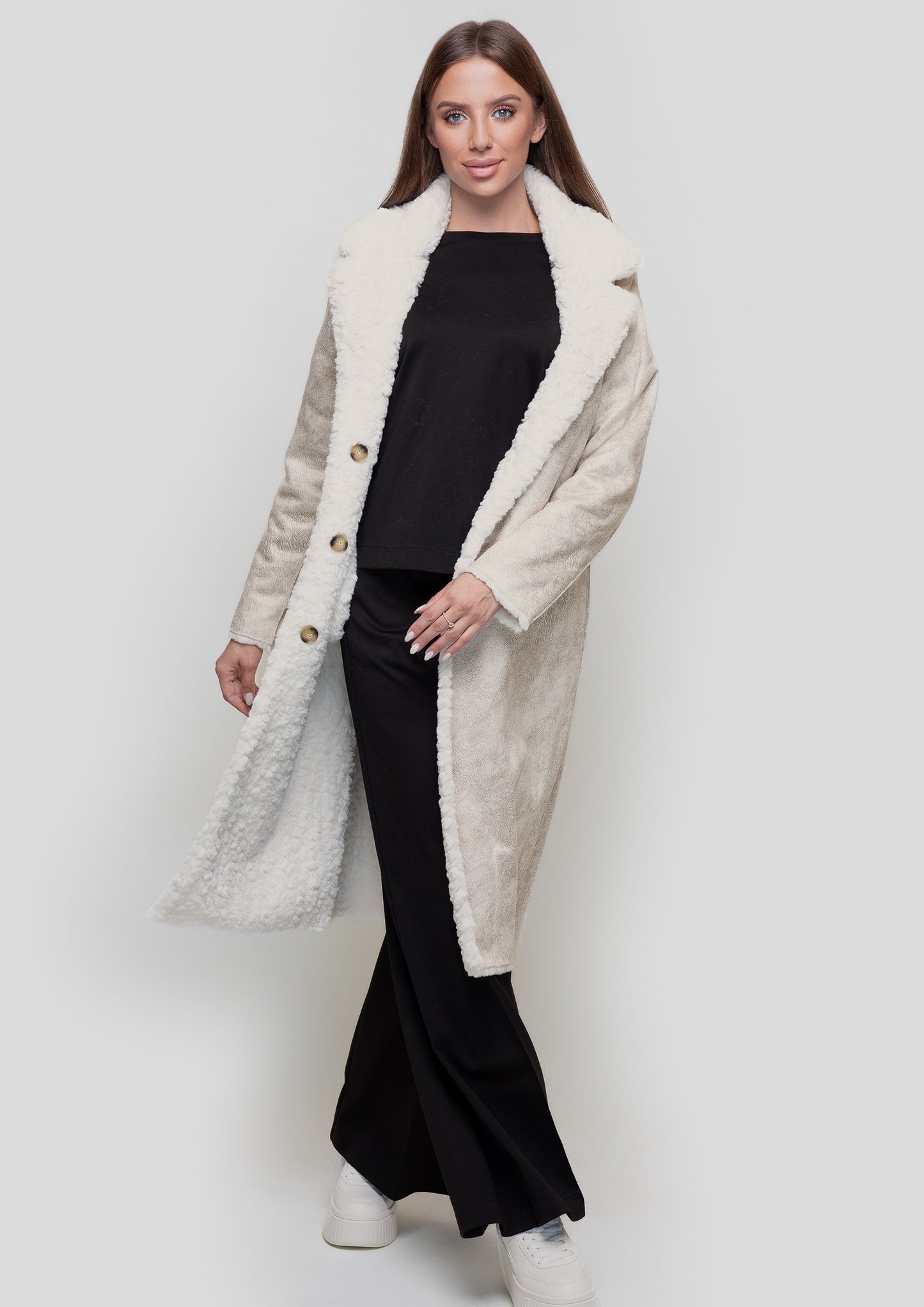 Sheepskin coat