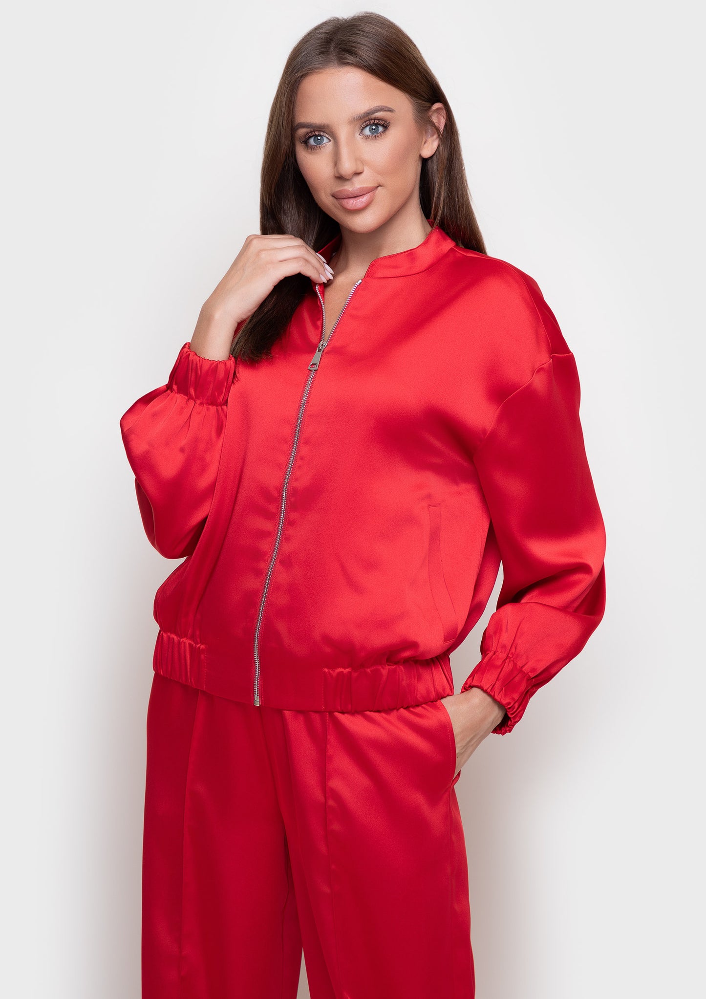 Elegant Silk Suit