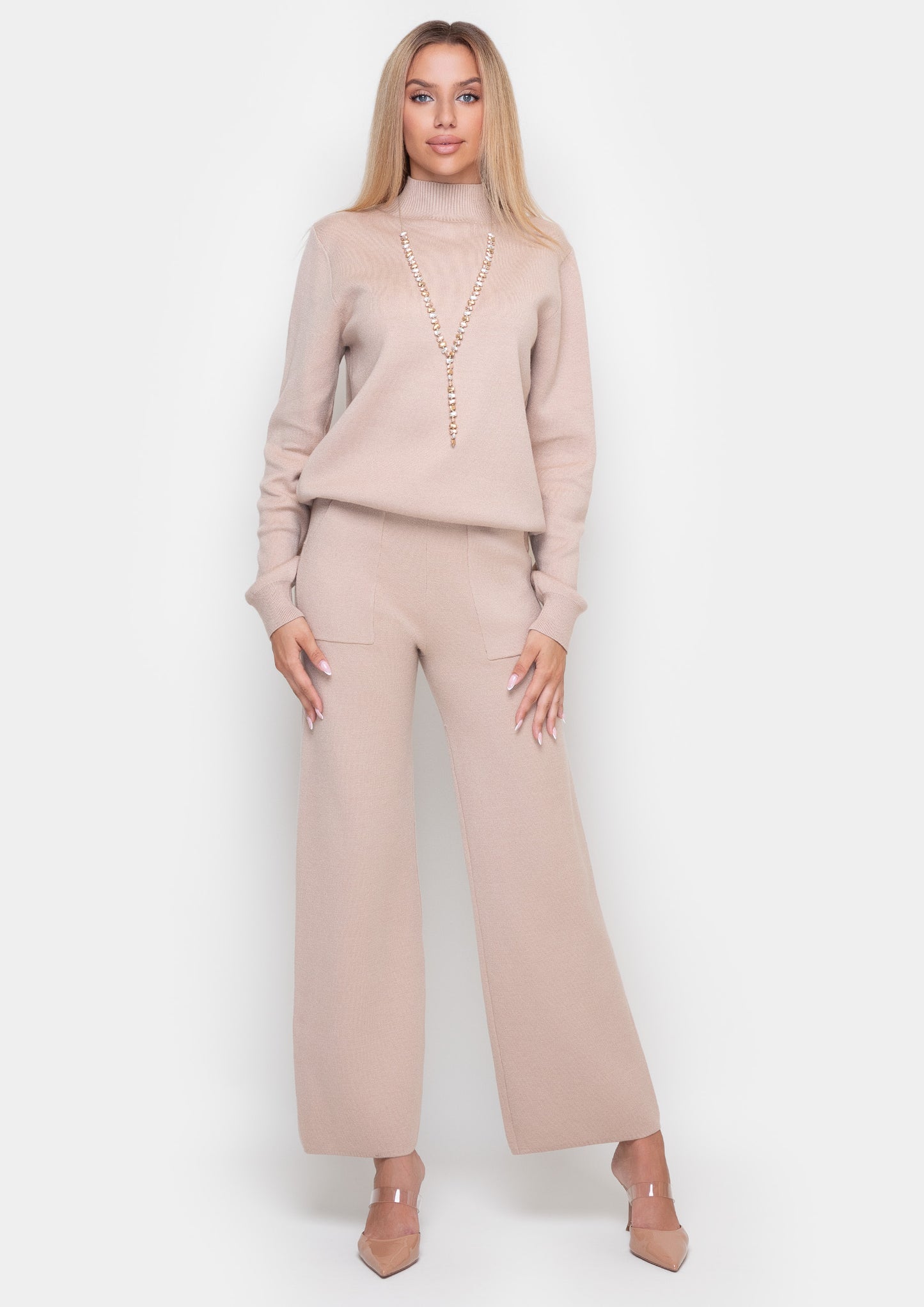 Samange suit in viscose fabric