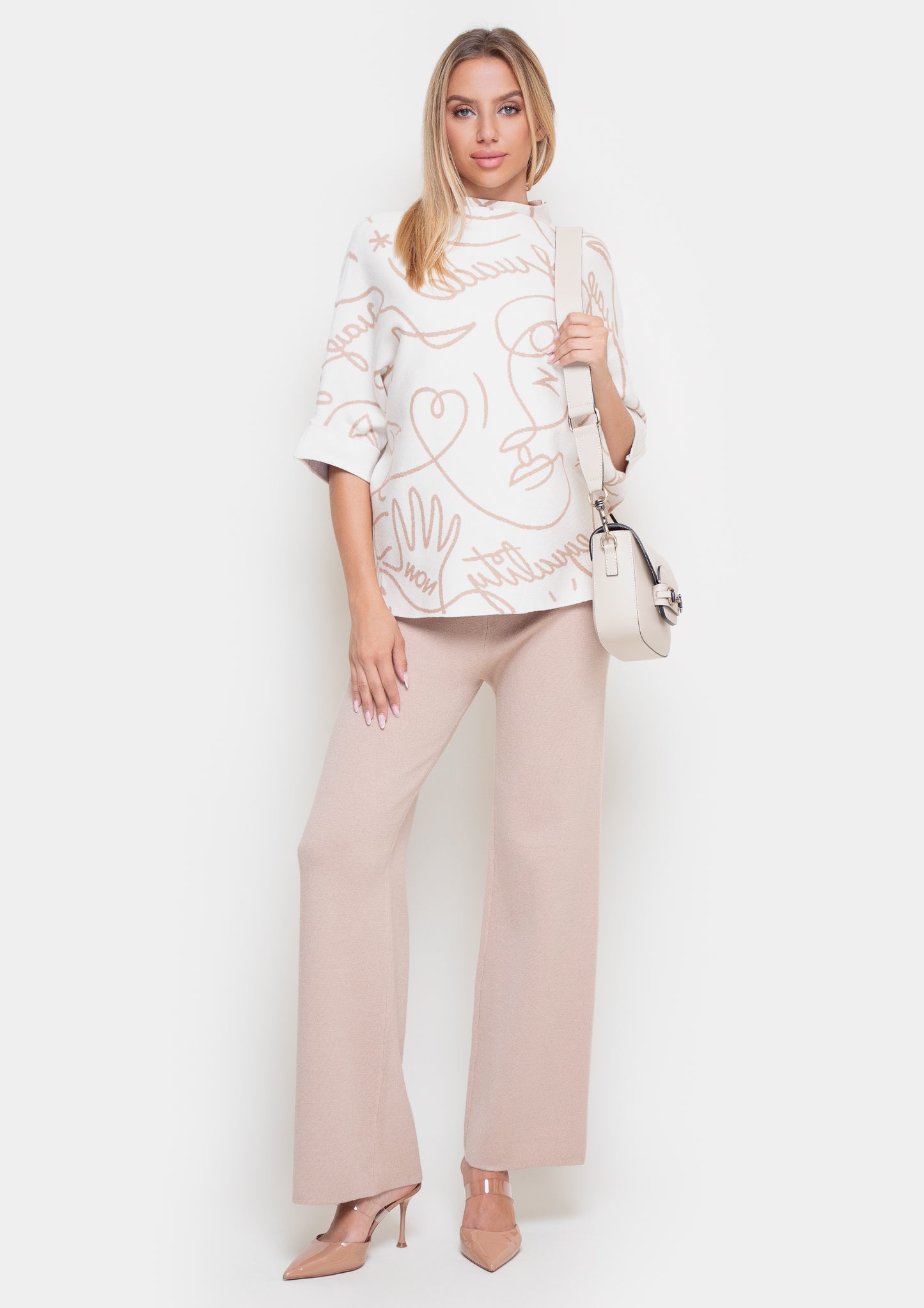 Elegancki sweter Samange