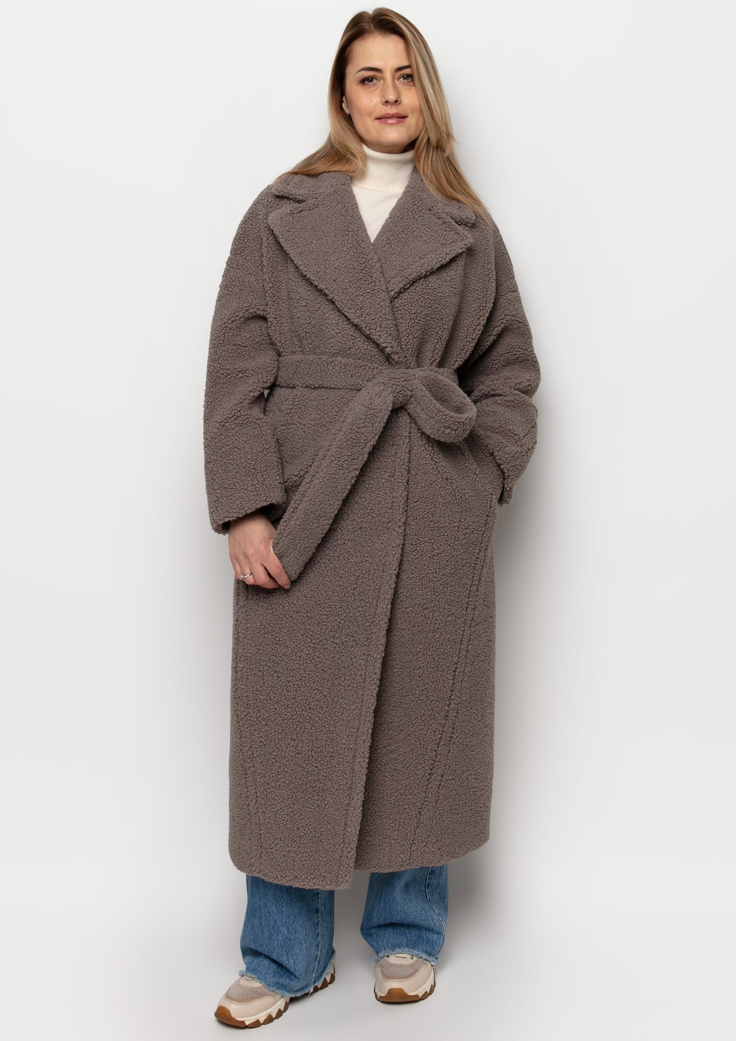 Sheepskin coat