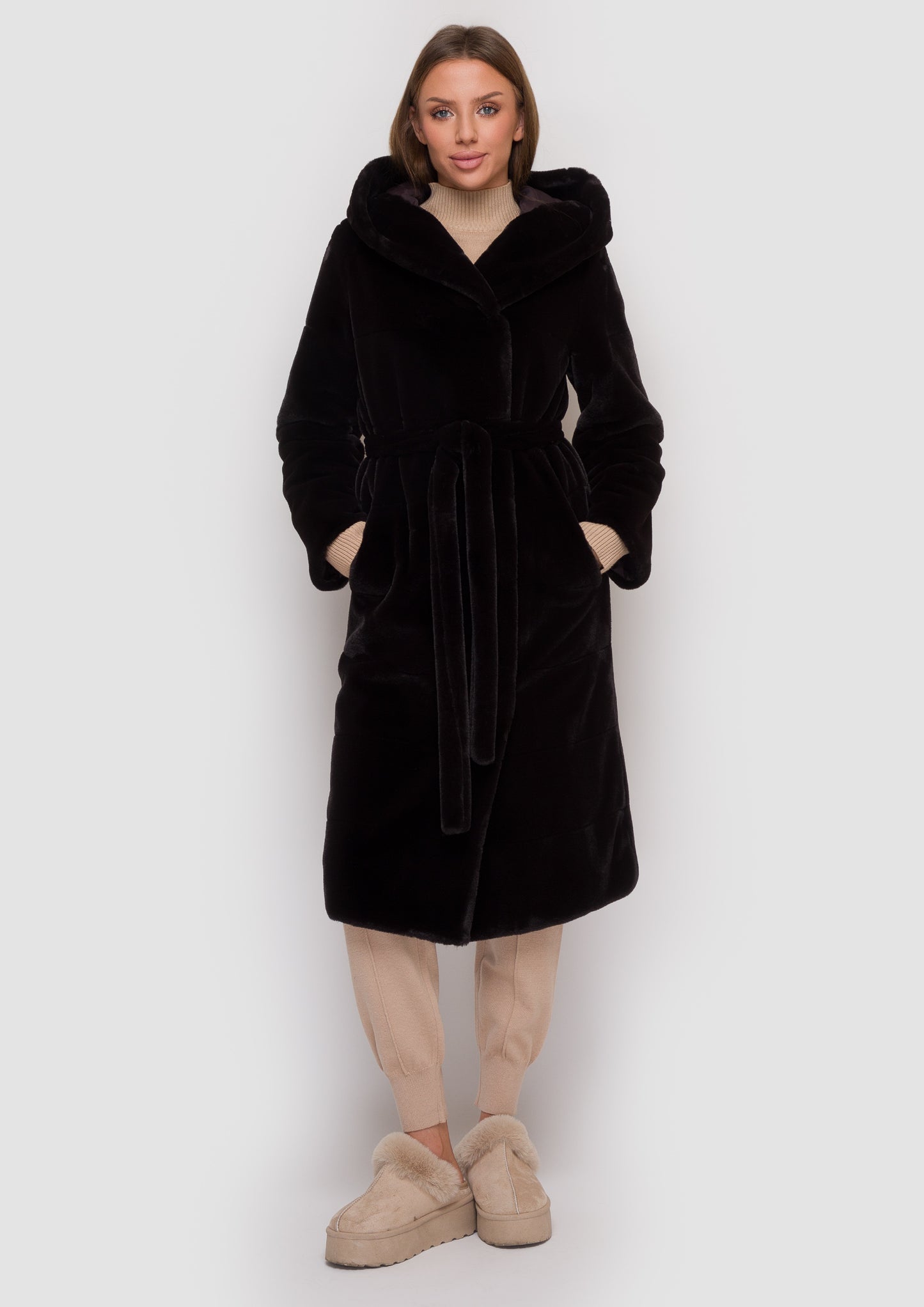 Sheepskin coat