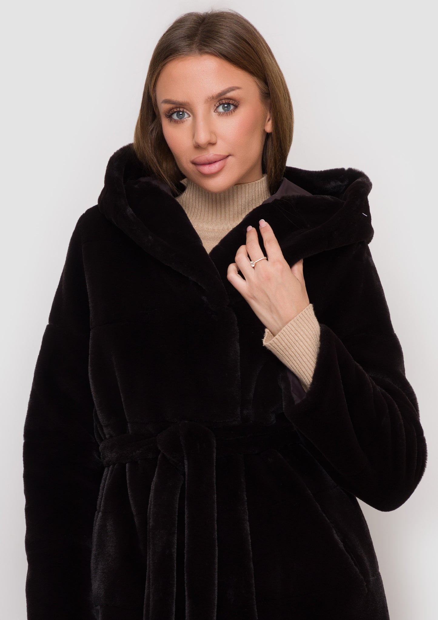 Sheepskin coat