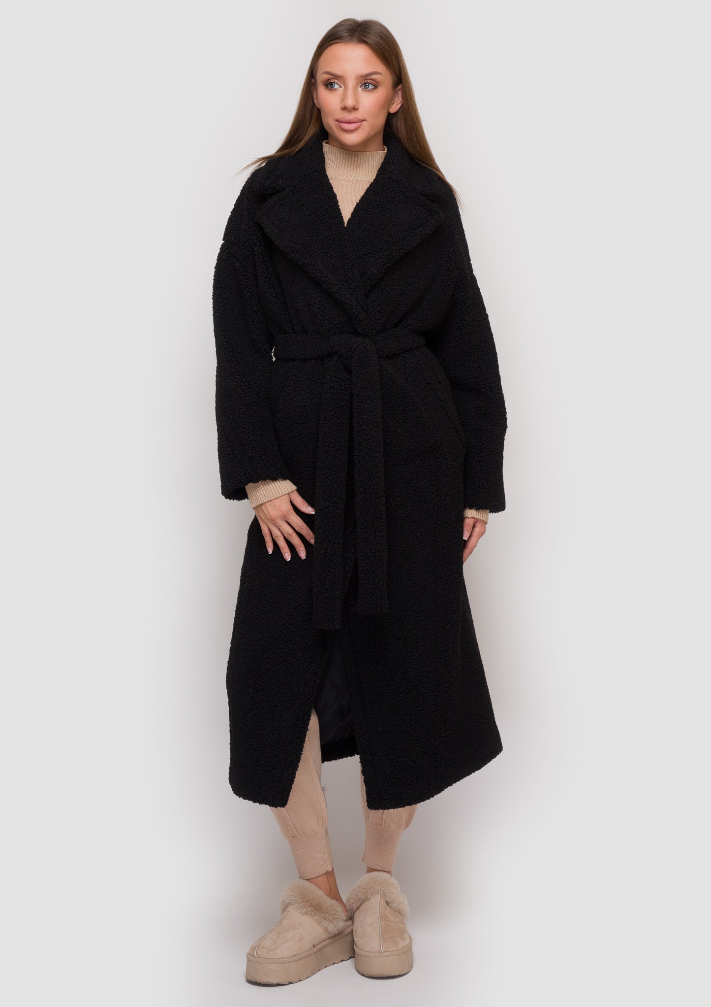 Sheepskin coat