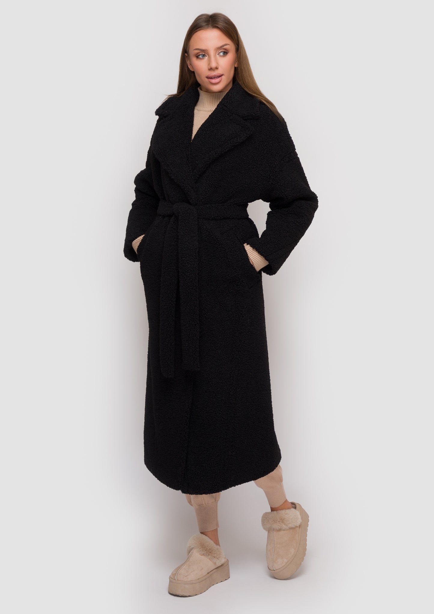 Sheepskin coat