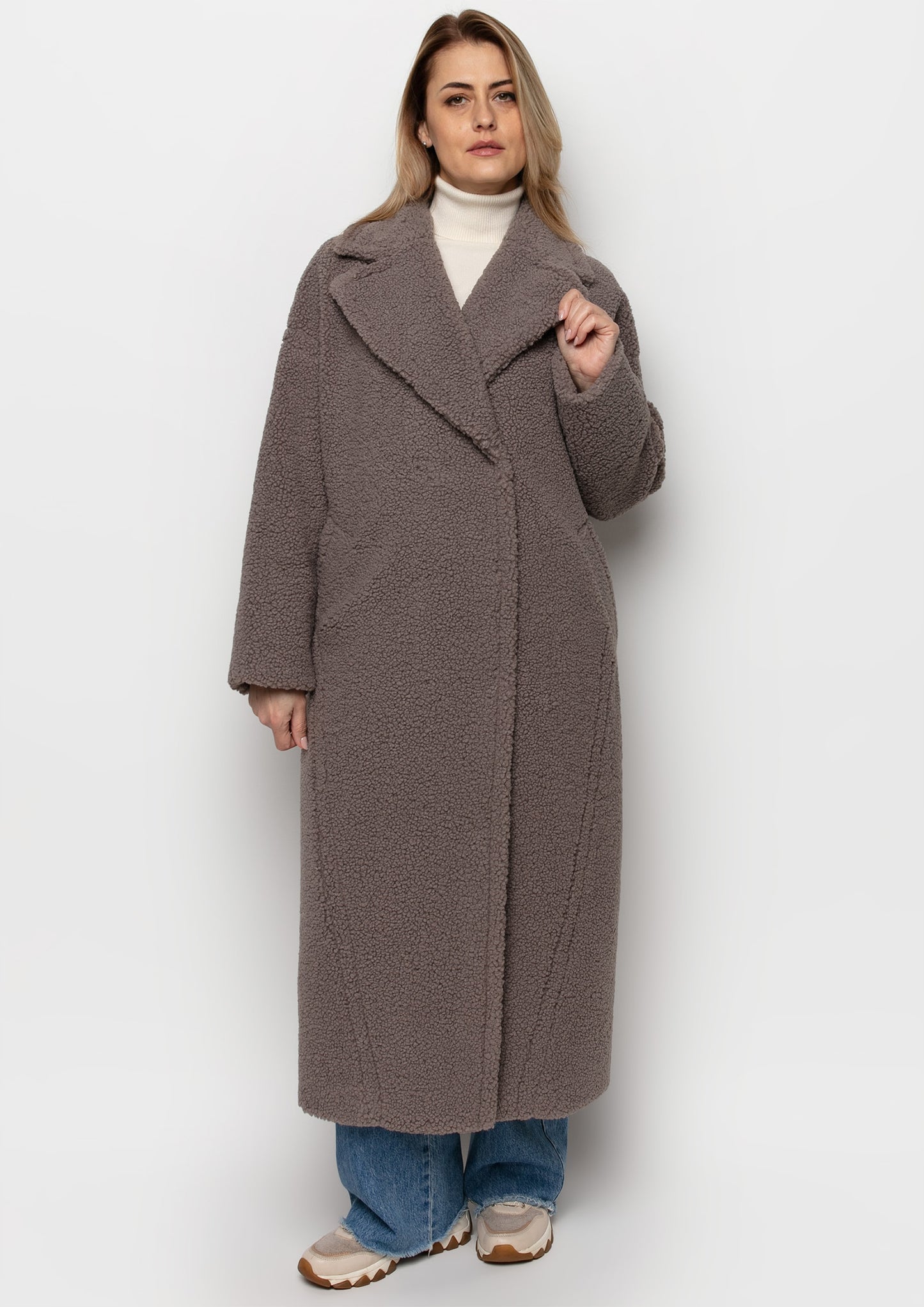 Sheepskin coat