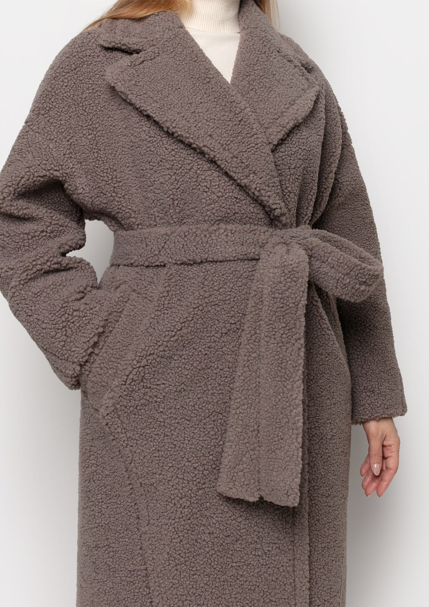 Sheepskin coat
