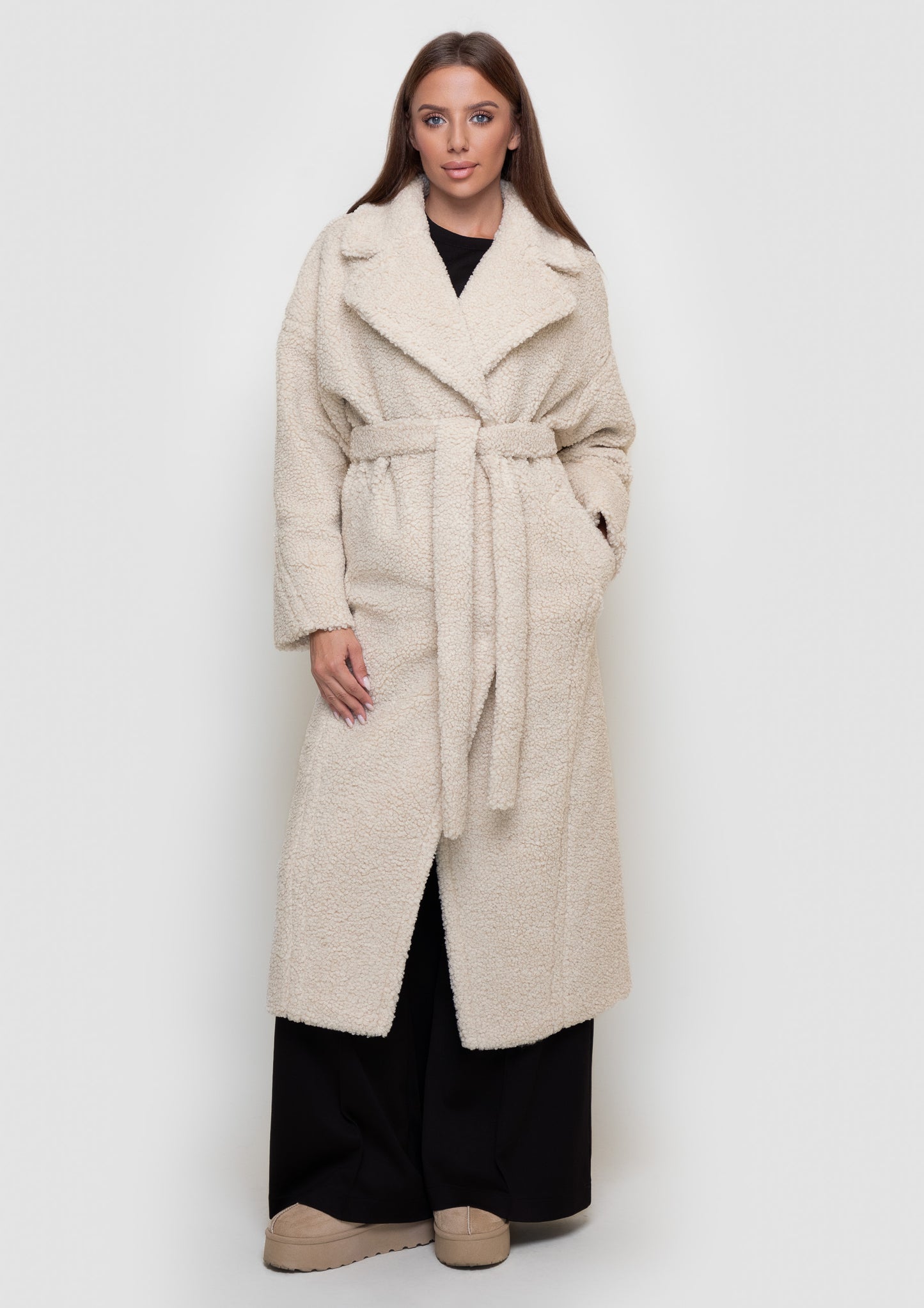 Sheepskin coat
