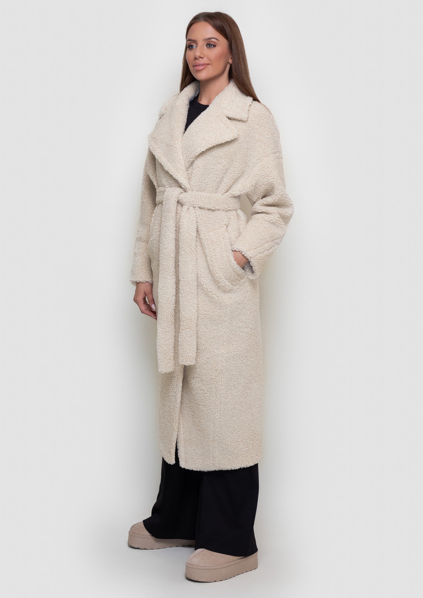 Sheepskin coat