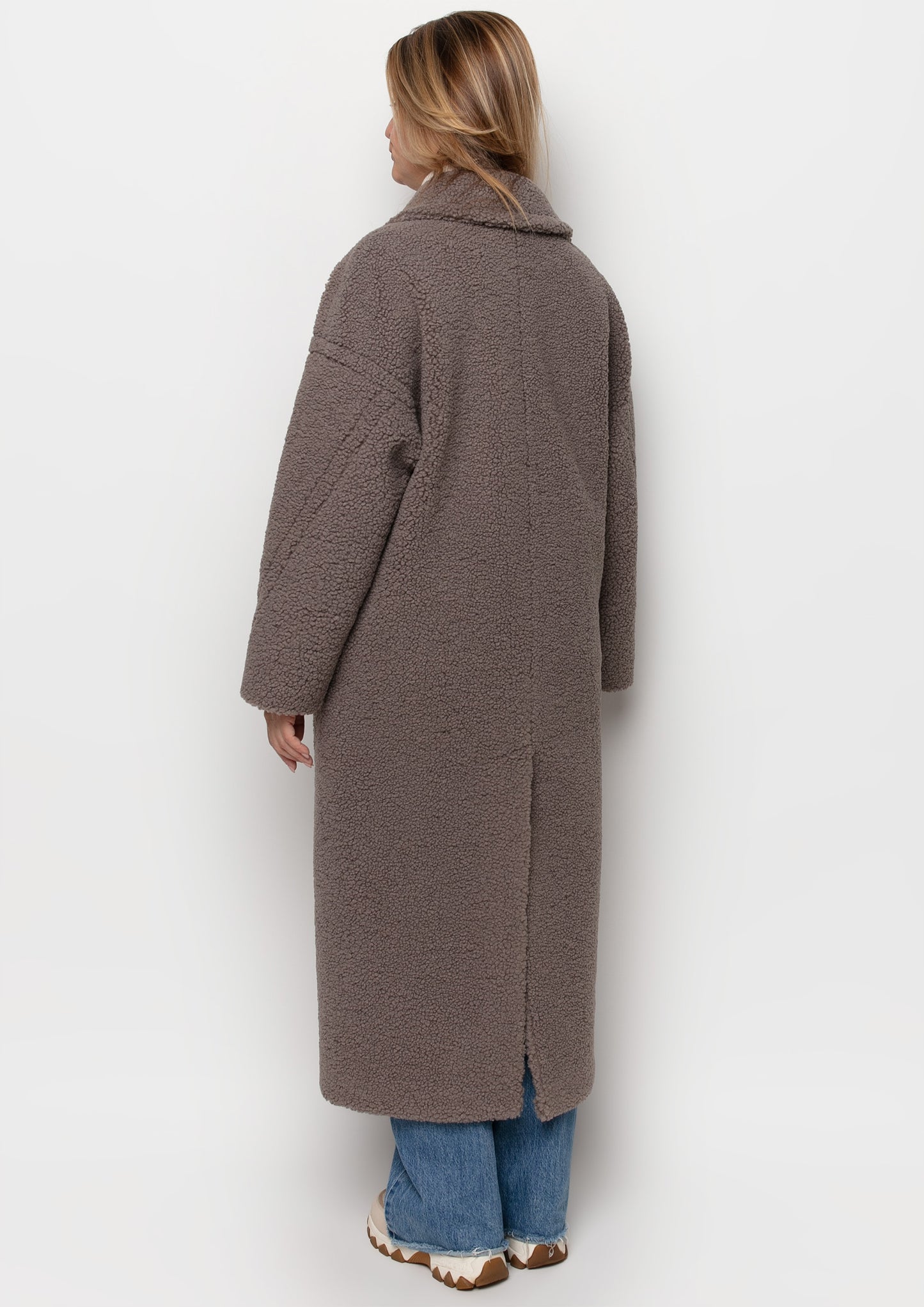 Sheepskin coat