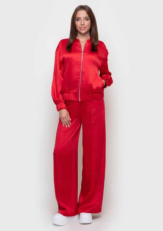 Elegant Silk Suit