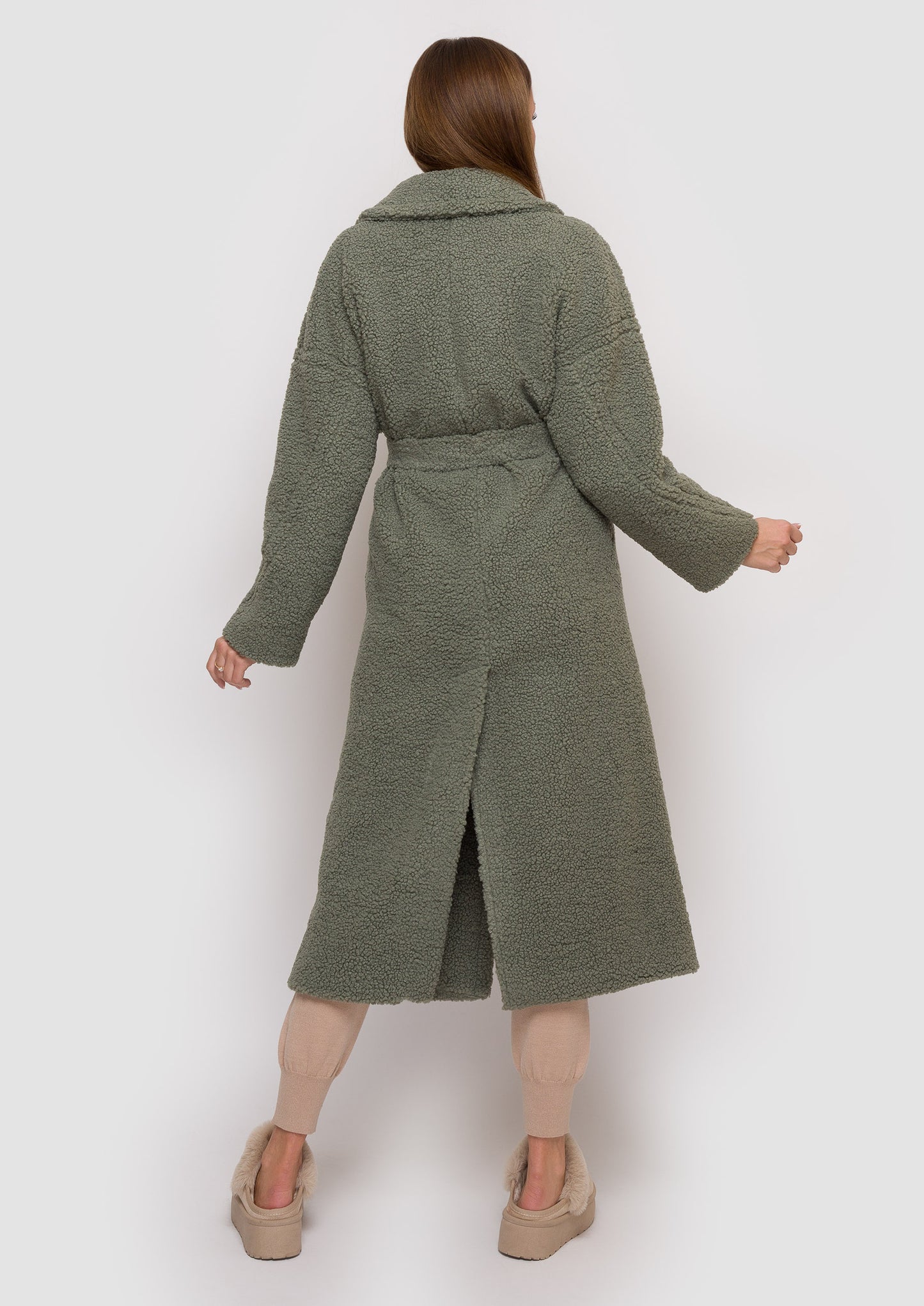 Sheepskin coat