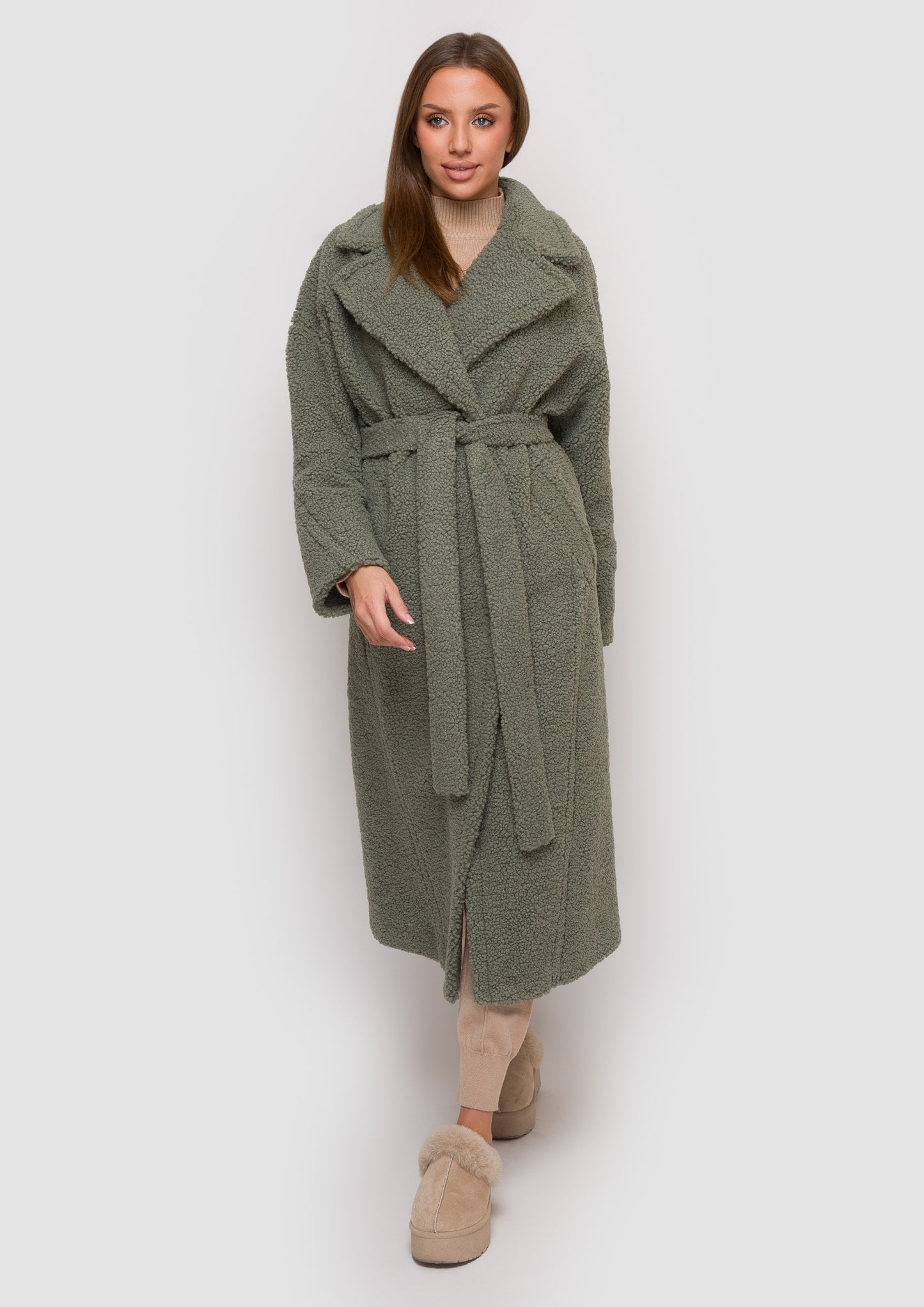 Sheepskin coat