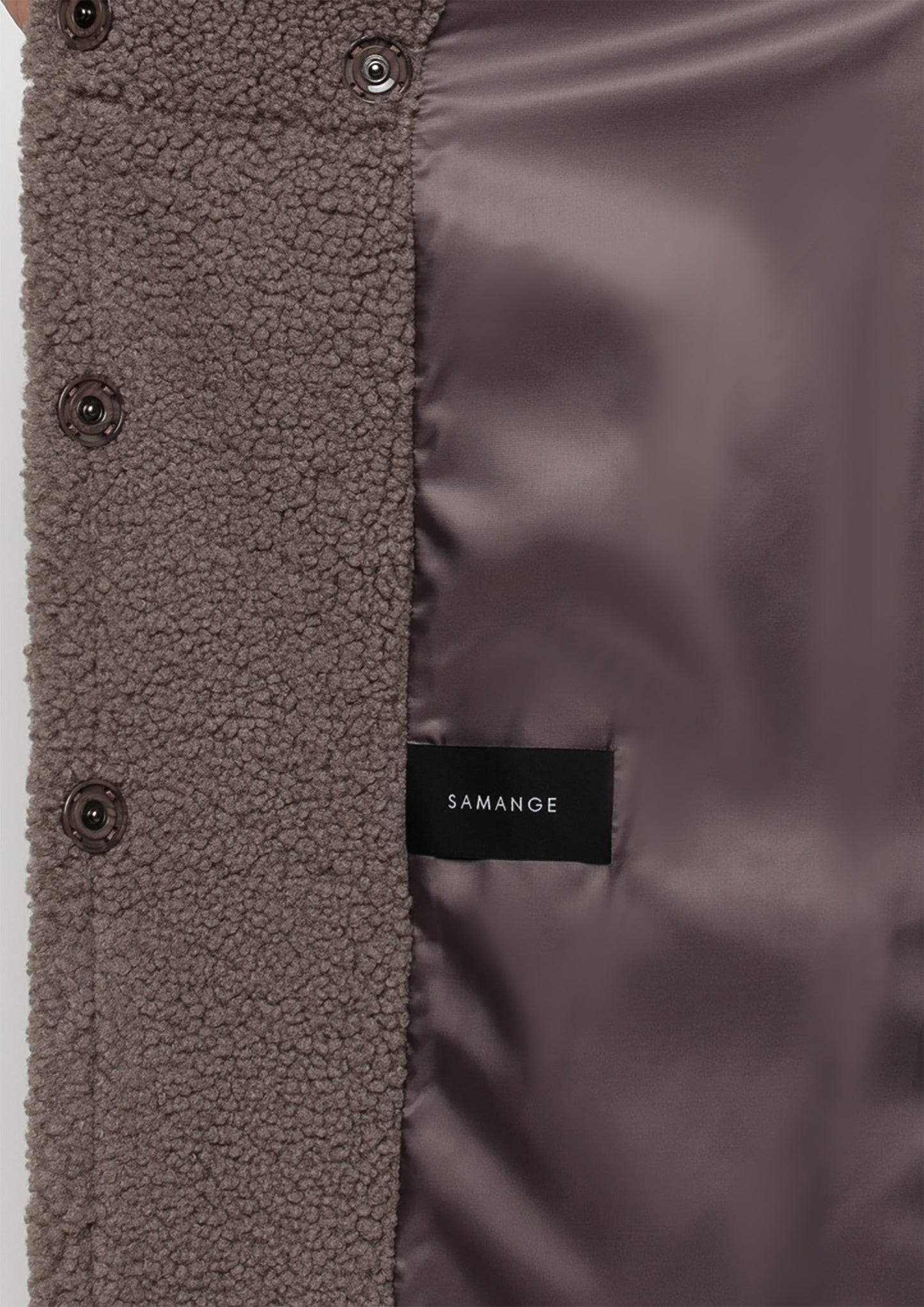 Sheepskin coat