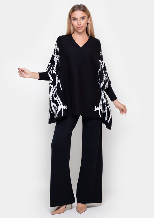 Sweater oversized a classic in a modern version