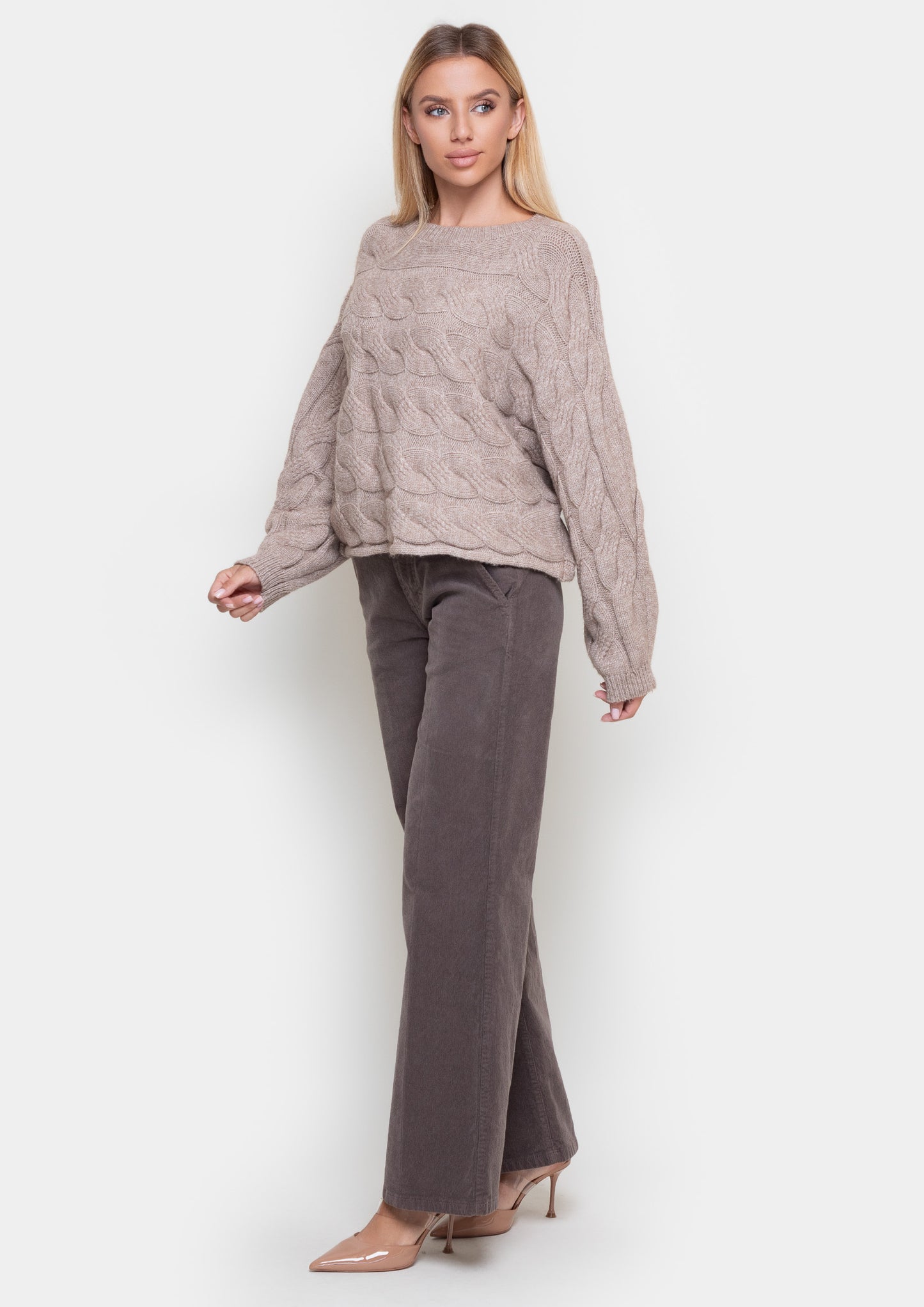 Classic Cable Knit Sweater