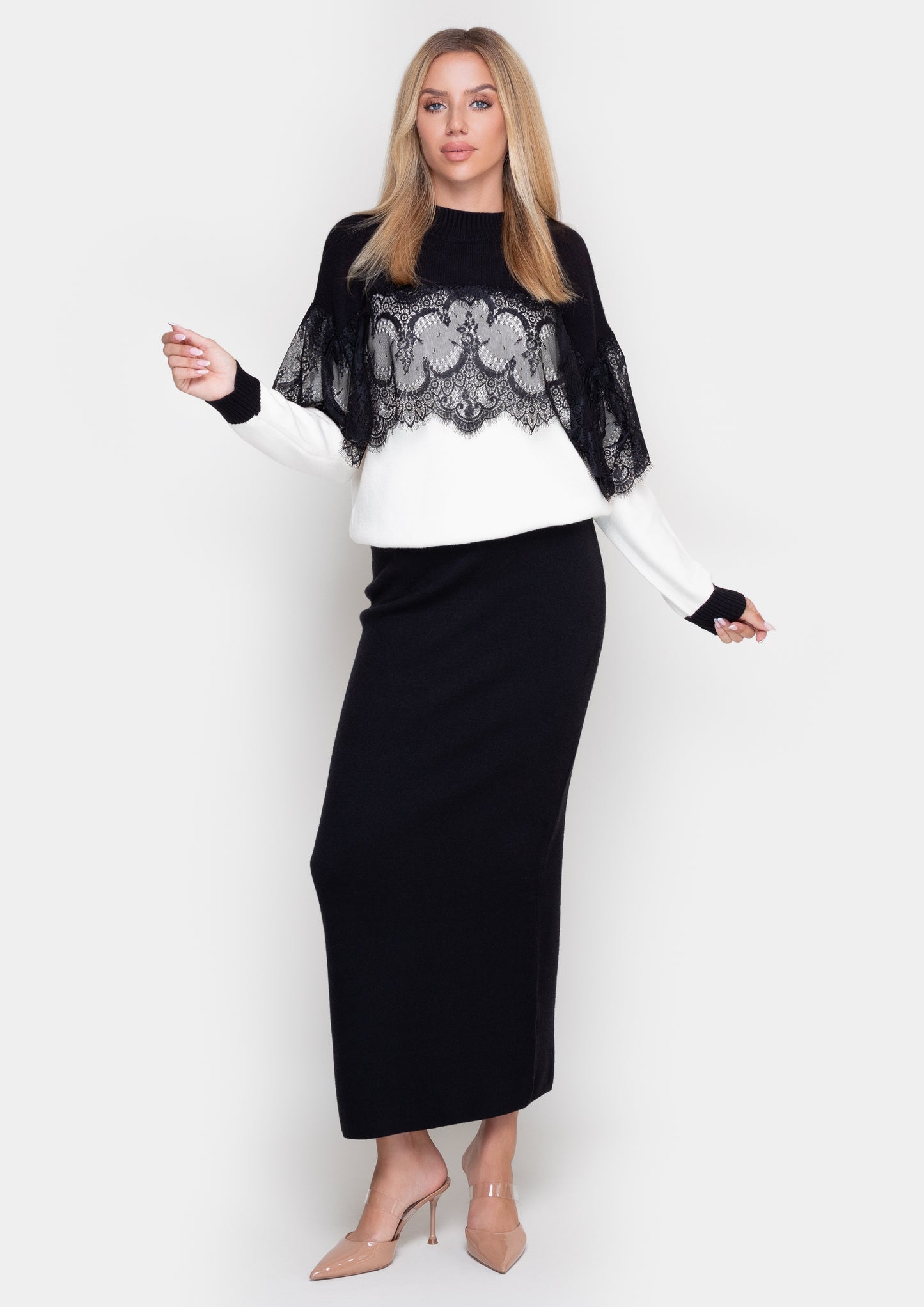 Elegant women's sweater Samange