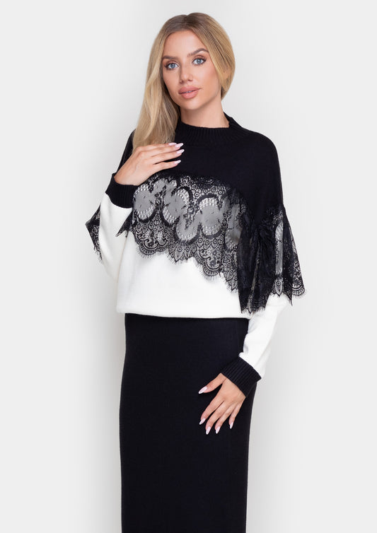 Elegant women's sweater Samange