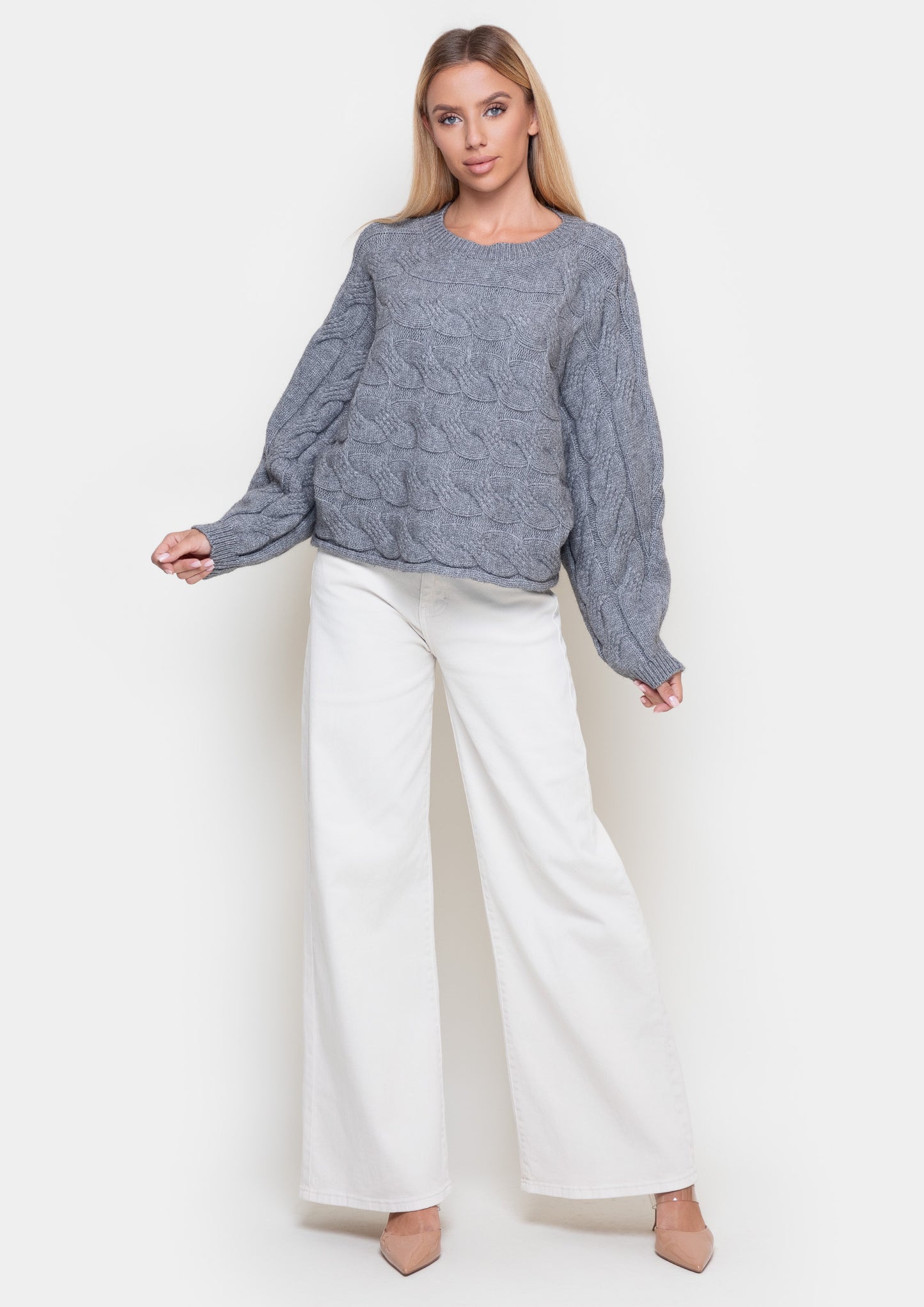 Classic Cable Knit Sweater